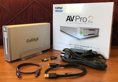 caldigit av pro 2 contents