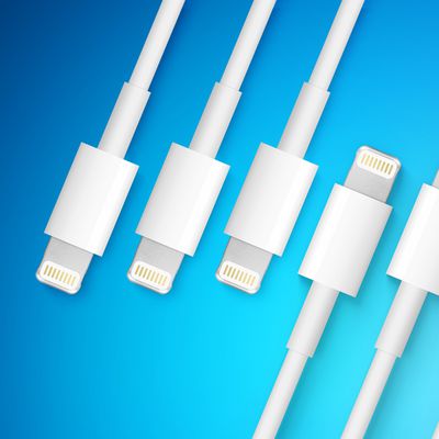 lightning connector feature blue