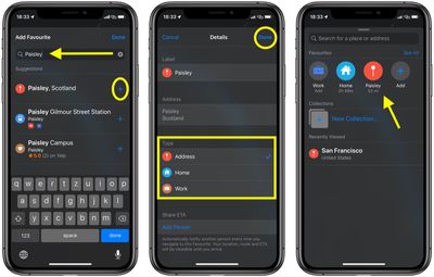 how to add places to favorites in maps 1