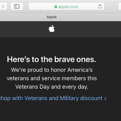 apple veterans day 2019